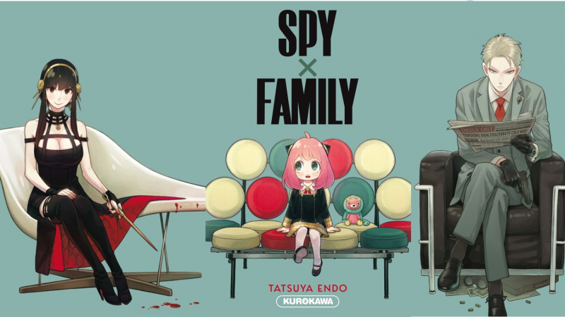 manga spy family - gia đình sát thủ